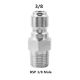 Adapter 3/8 quick release to 3/8 Male