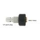 Adaptor M22 15mm female to 1/4 Quick male
