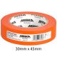Mirka Masking Tape 90°C Orange Line 30mmx45m