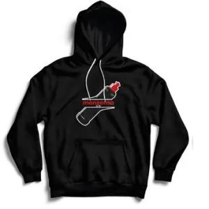 Menzerna hoodie black M size